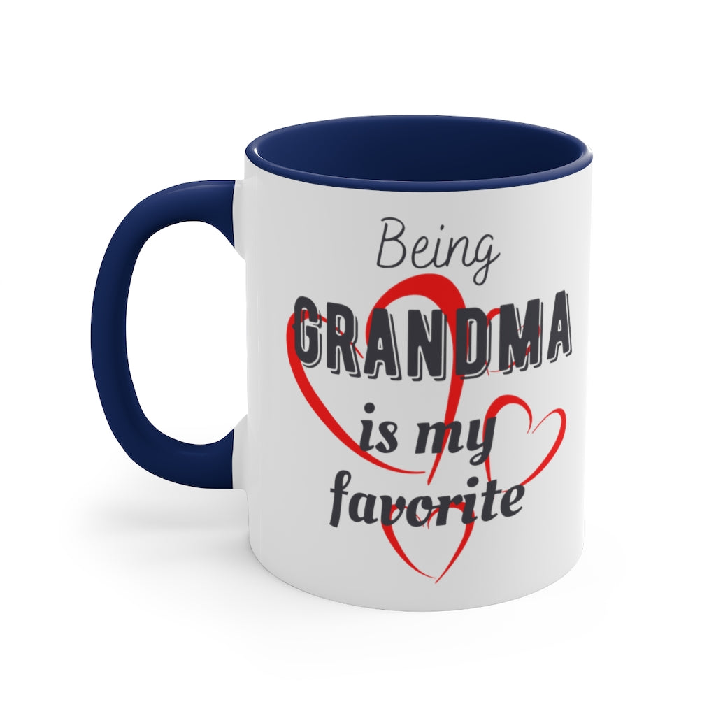 "Being Grandma is My Favorite" Coffee Mug, 11oz