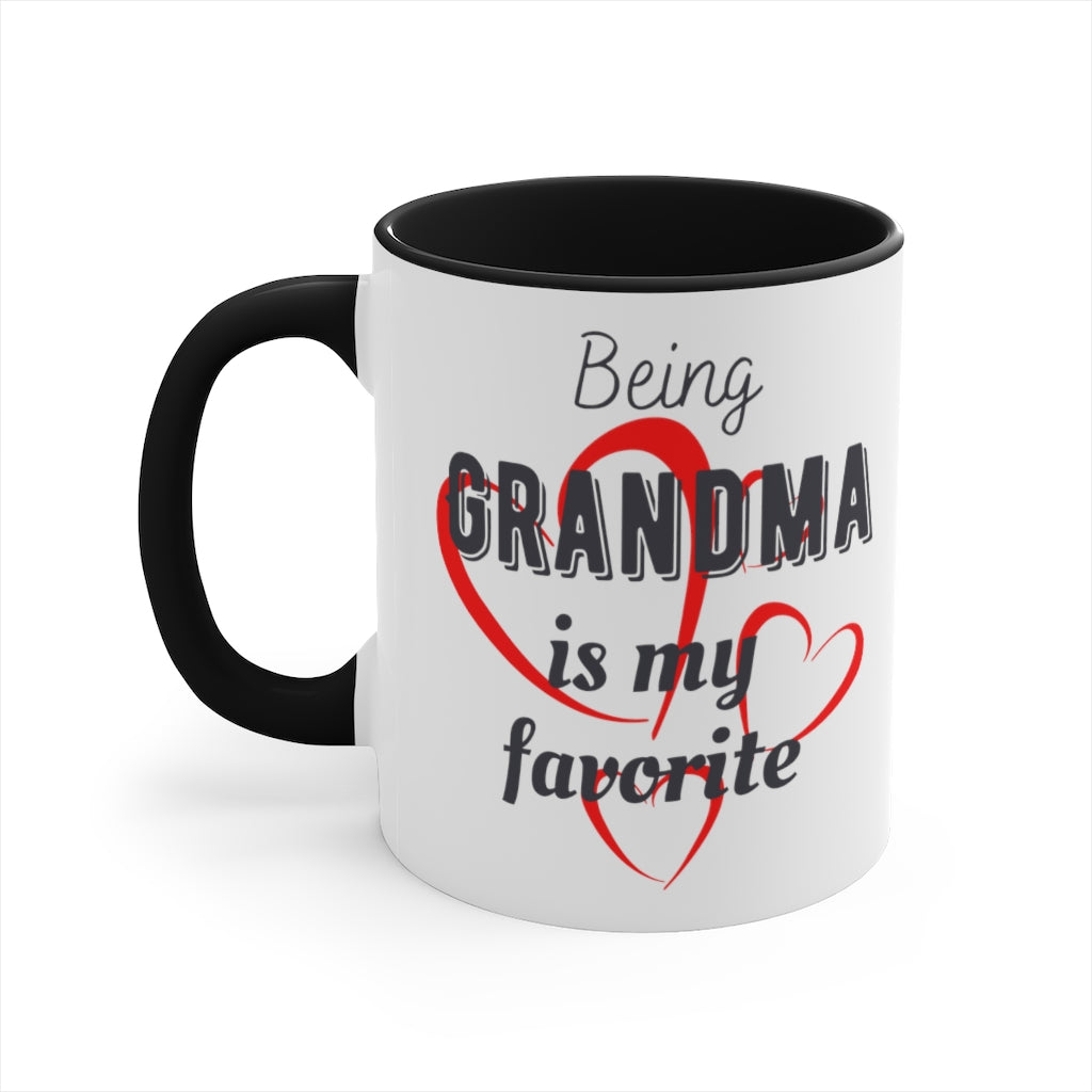 "Being Grandma is My Favorite" Coffee Mug, 11oz