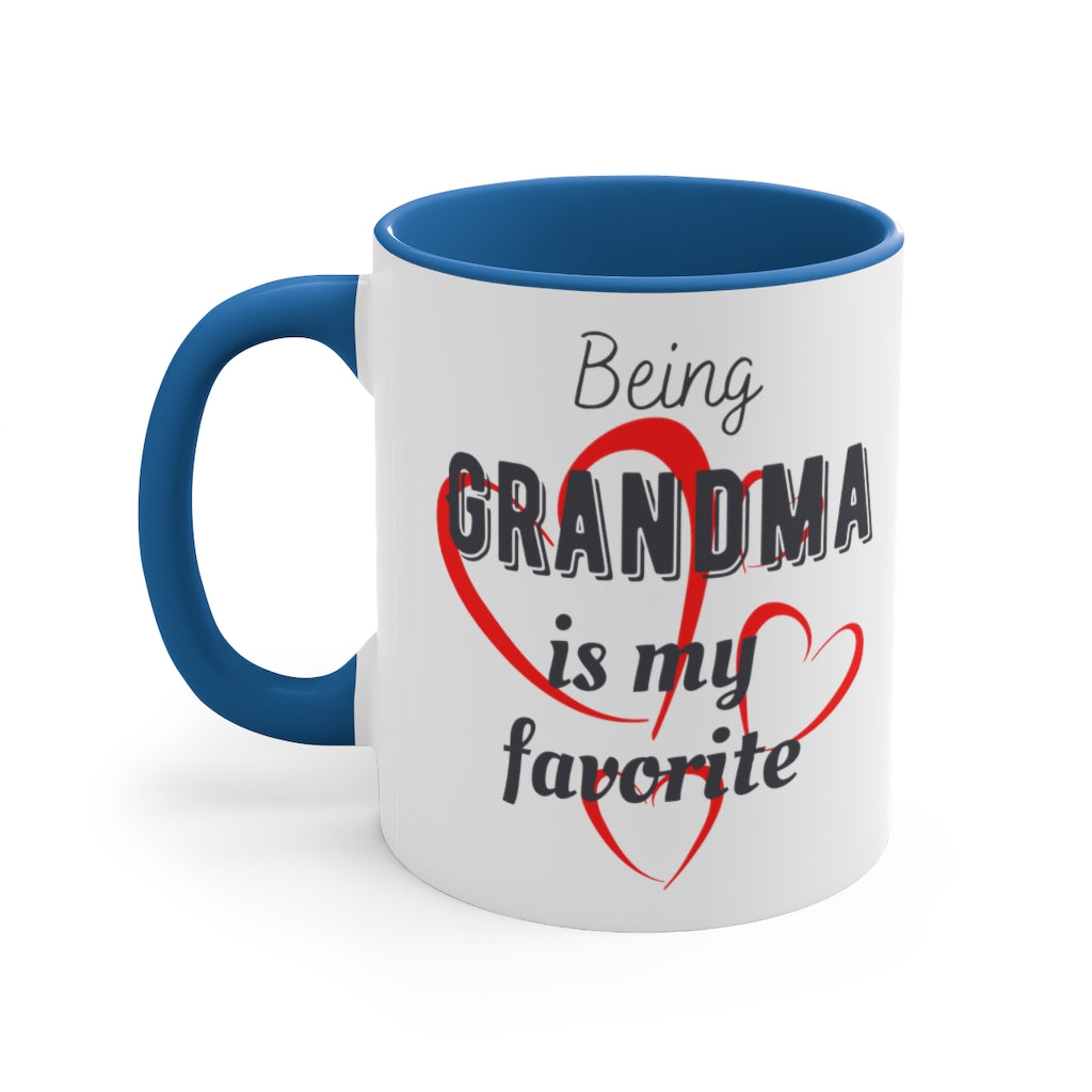 "Being Grandma is My Favorite" Coffee Mug, 11oz