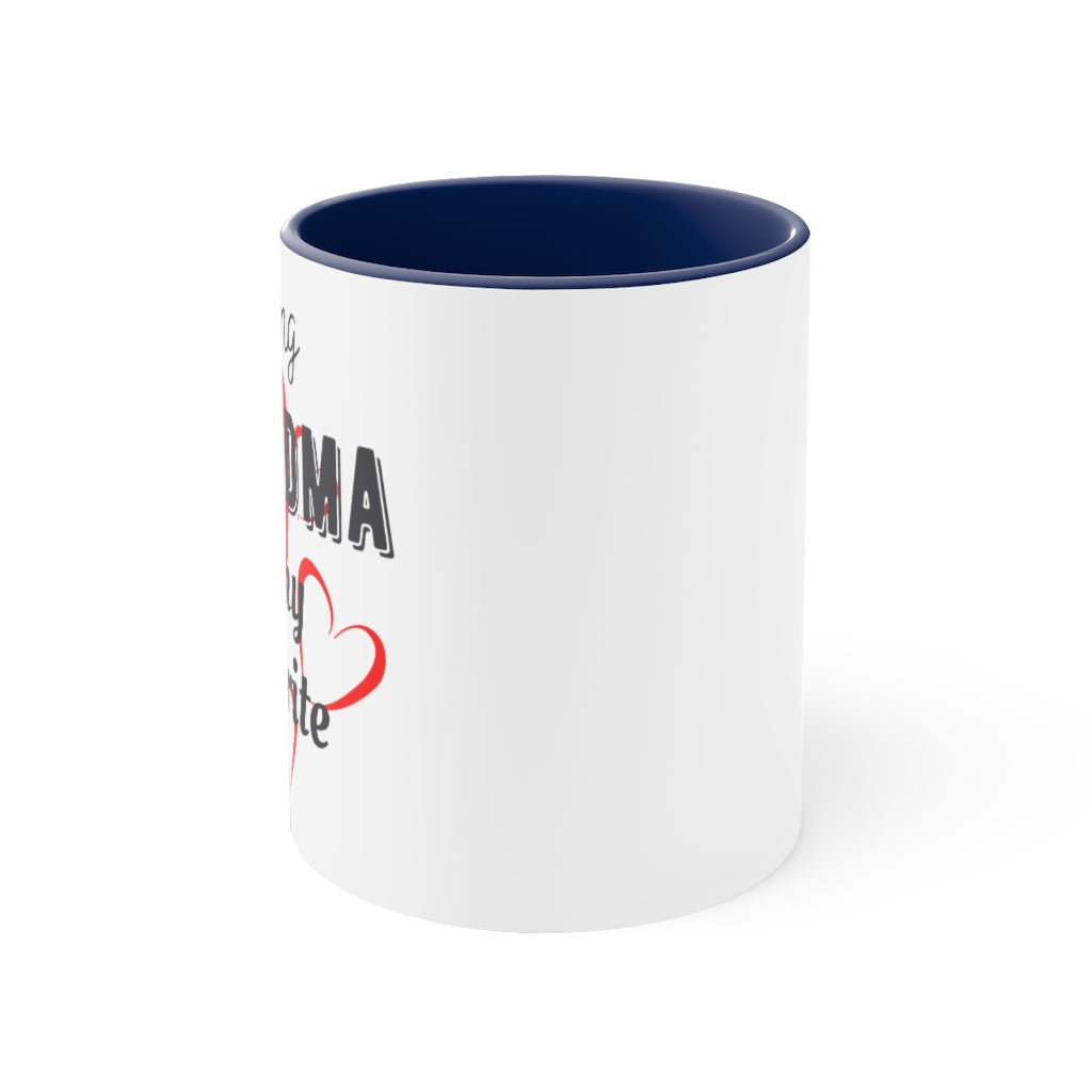 "Being Grandma is My Favorite" Coffee Mug, 11oz