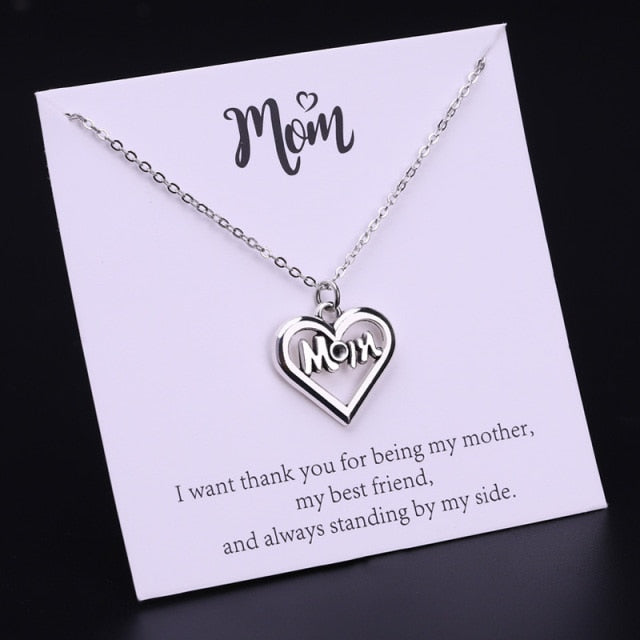Pendant Necklaces for Grandma Grandmother Mom Mother