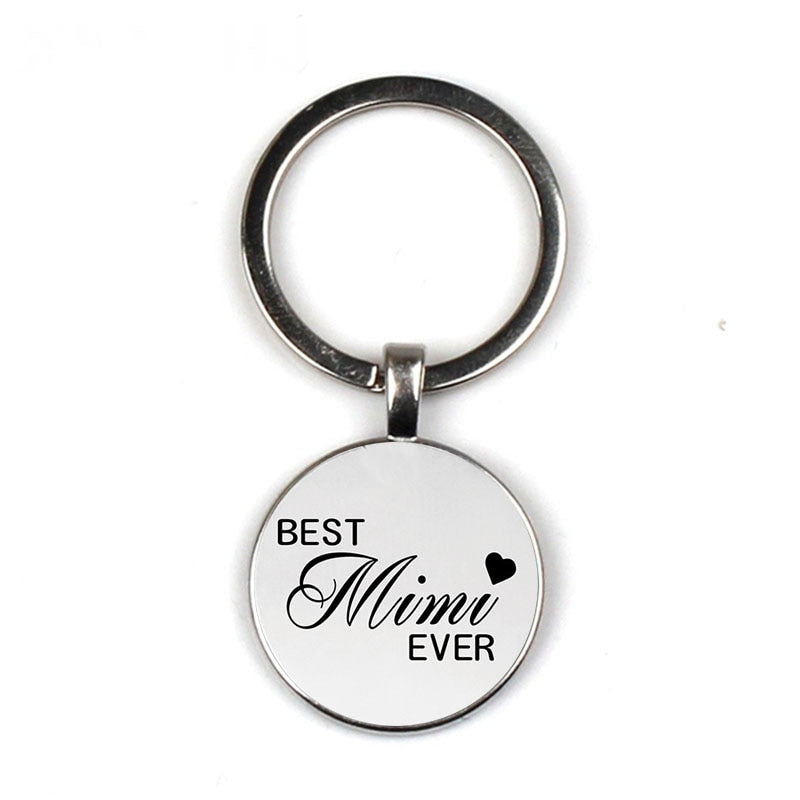 Nana Grandma Mimi Gigi Keychain Pendant