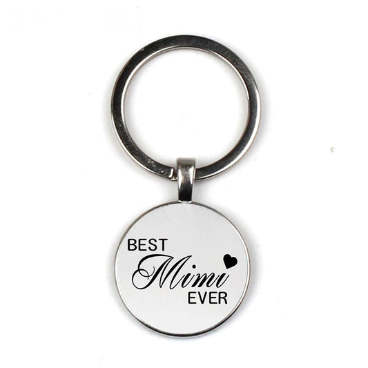 Nana Grandma Mimi Gigi Keychain Pendant