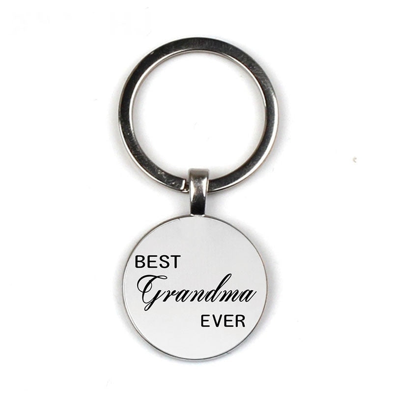 Nana Grandma Mimi Gigi Keychain Pendant