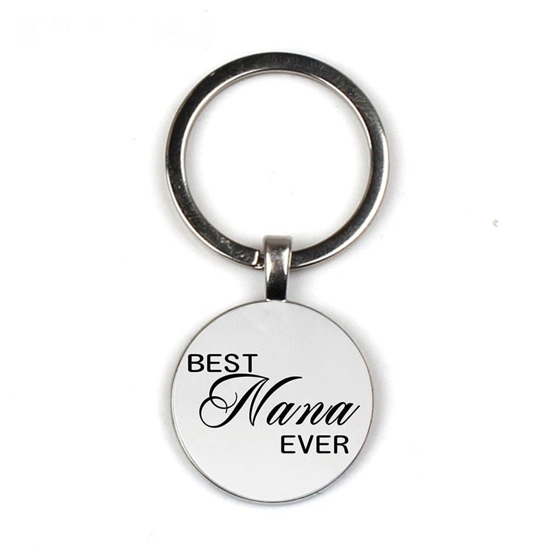 Nana Grandma Mimi Gigi Keychain Pendant