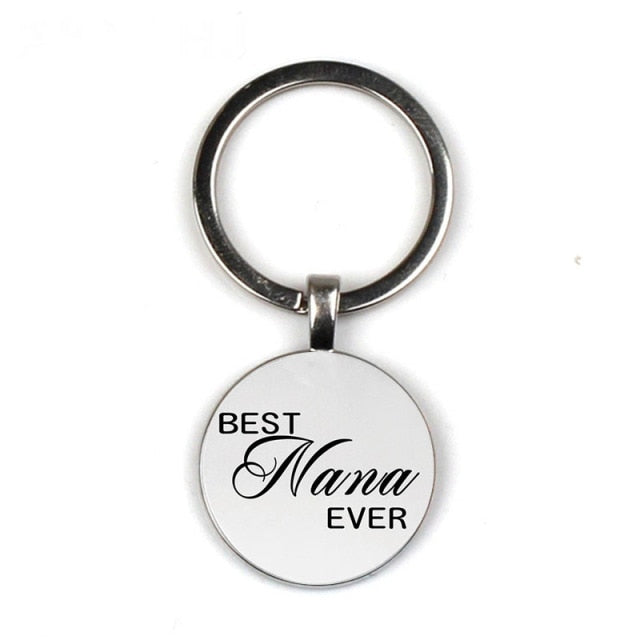 Nana Grandma Mimi Gigi Keychain Pendant